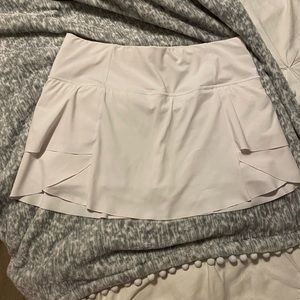 Athleta white skort